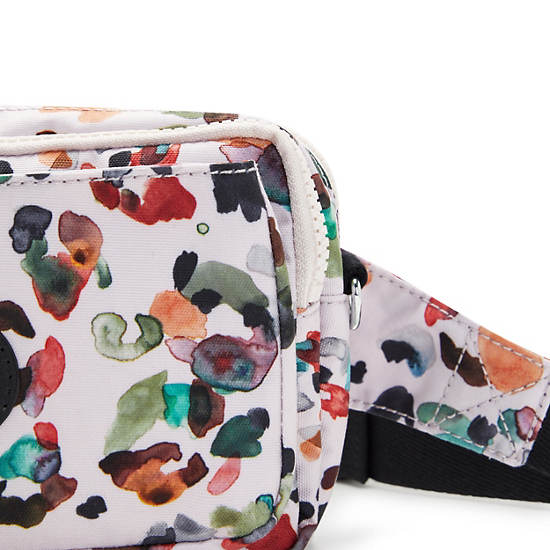 Kipling Abanu Multi Printed Convertible Crossbody Taske Flerfarvede | DK 1030IL